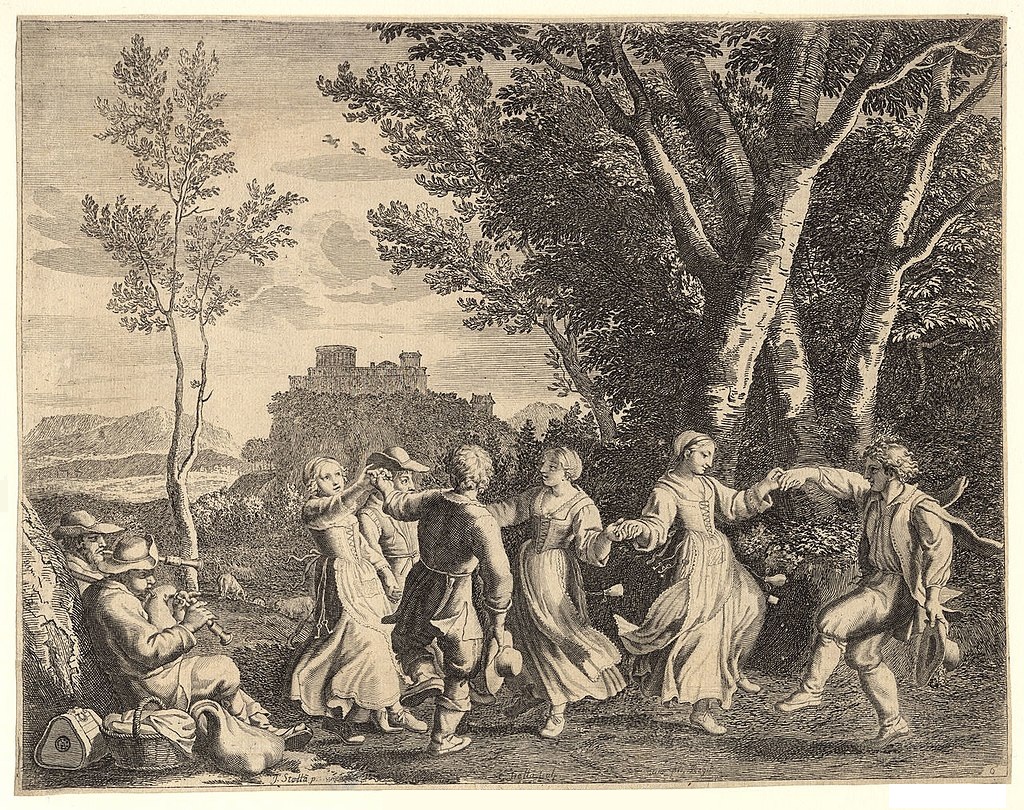 4-3 Le branle par Claudine Bouzonnet-Stella, 1667 (BM Lyon, wikicommons).jpg