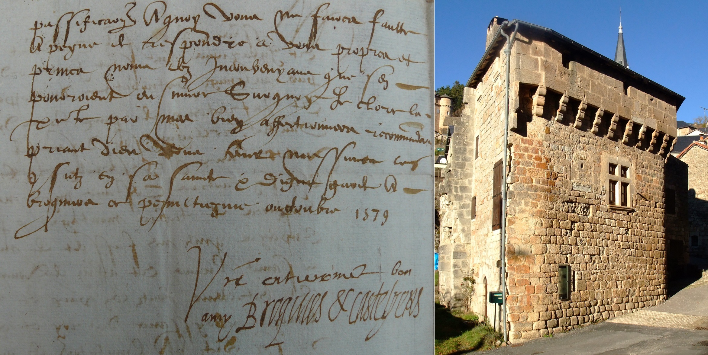 lettre de Guion II de Broquiès aux consuls de Saint-Léons, 1579, 171 J.JPG
